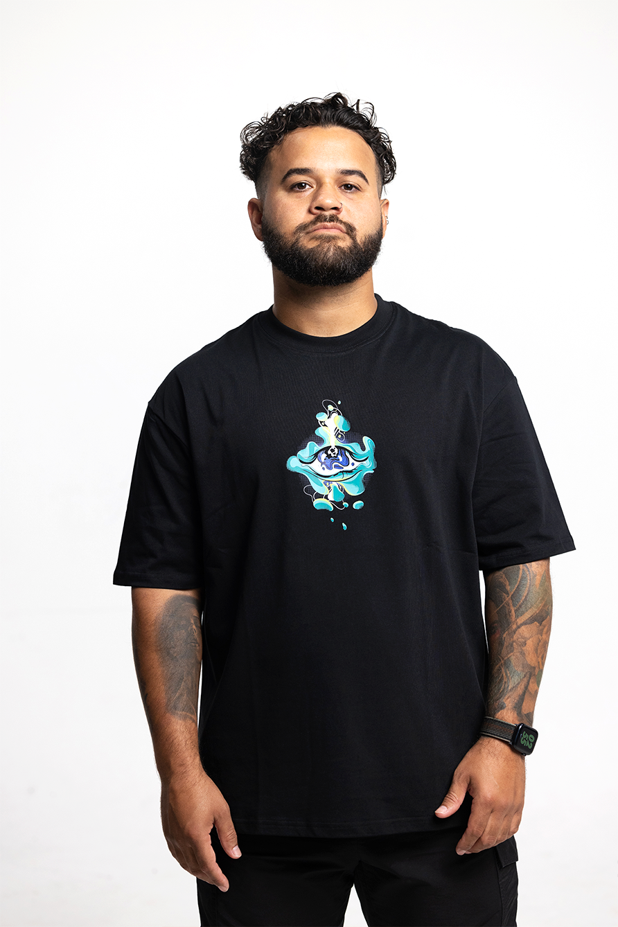 All Seeing Third Eye Oversized Tee - Jose Amil