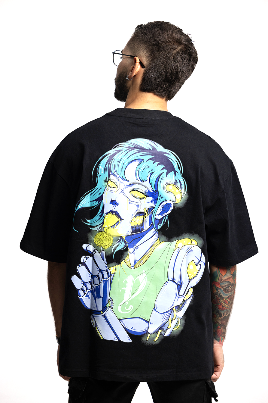 Consciousness Taste Oversized Tee - Yuan